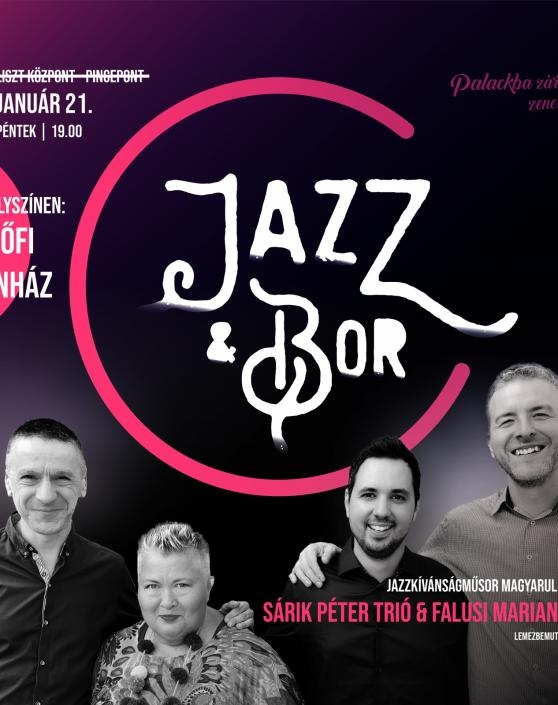 Jazz & Bor HELYSZÍNVÁLTOZÁS!