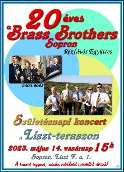 Brass Brothers Sopron: Születésnapi koncert